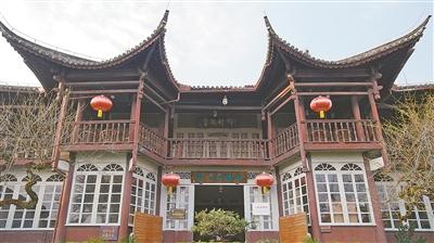 和顺图书馆外观。人民网记者庄志斌摄