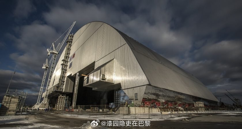 法国将投1000万欧元修复遭俄无人机损毁的切尔诺贝利保护壳