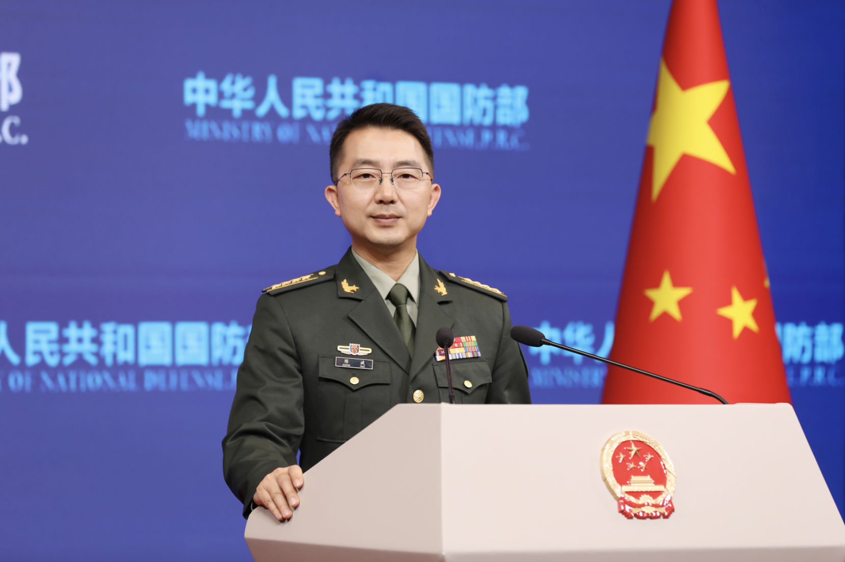 蔣斌。圖源國防部官網