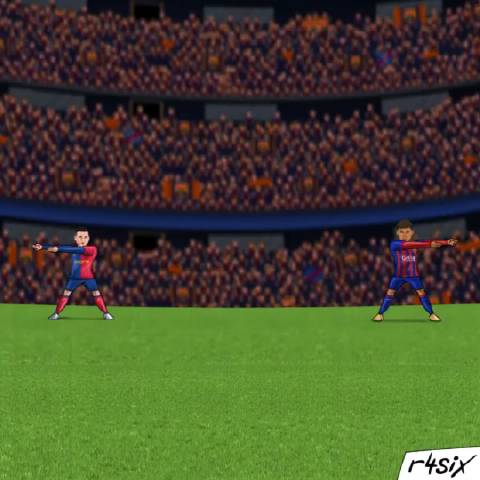 巴萨西甲、国王杯、超级杯三冠王！