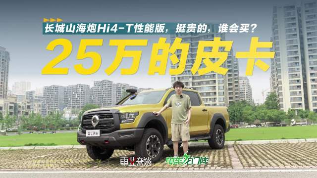 试驾长城山海炮Hi4-T，25万价位，谁会买它？
