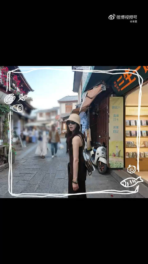 宋茜陈好旅行vlog曝光，沿途享受美食