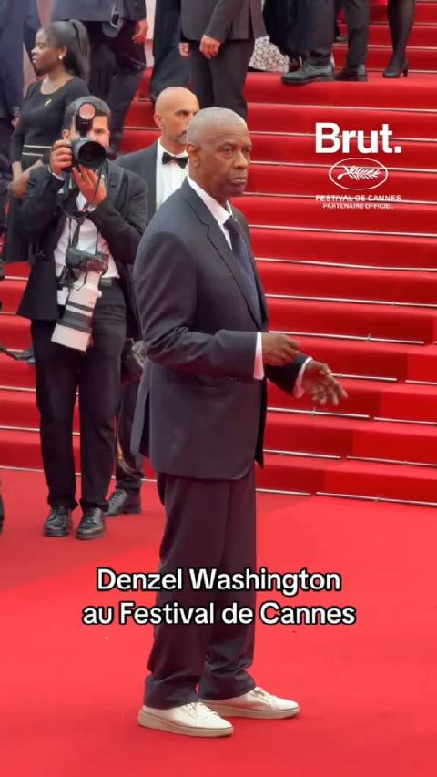 丹泽尔华盛顿亮相戛纳电影节，刘青云被指风格相似