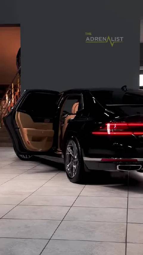 捷尼赛思G90亮相,韩系豪车代表引关注