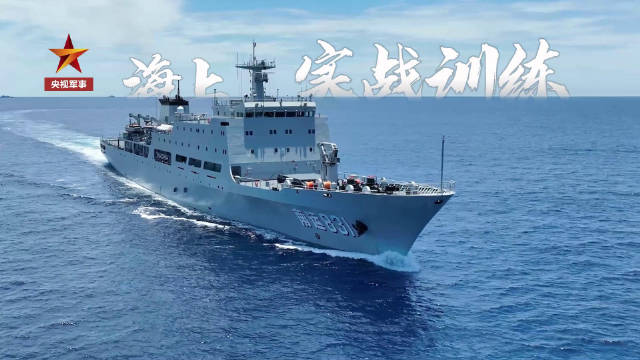 海军某勤务船大队实战训练