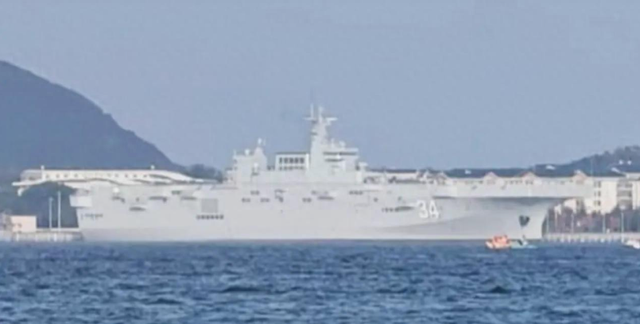 湖北省真痛失航母?075四号舰已刷舷号,中国“小平顶”还缺啥?