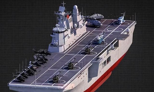 湖北省真痛失航母?075四号舰已刷舷号,中国“小平顶”还缺啥?
