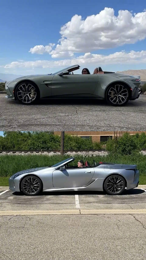 Vanatge Roadster是我体验过敞篷最快的车 对比雷克萨斯LC，你们感受下这速度