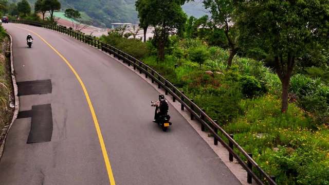 螺塘线机车实录！当引擎声撞碎海浪的瞬间我懂了自由