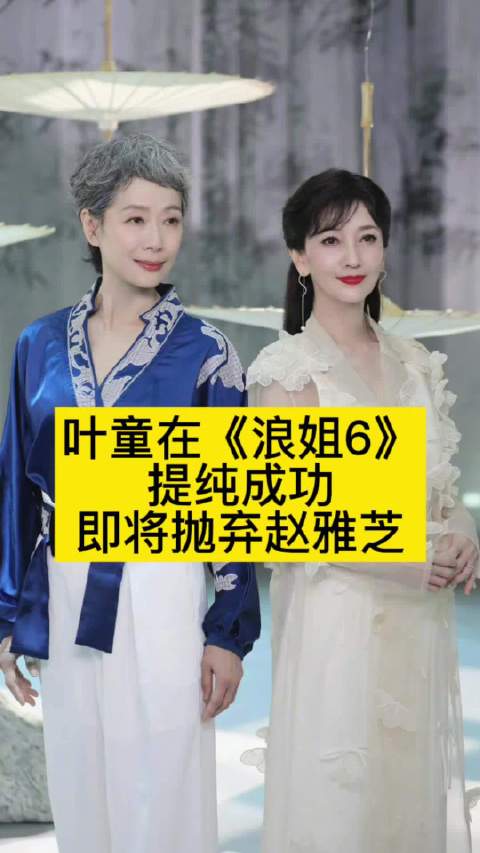 叶童退出新白娘子传奇演唱会，浪姐6提纯成功