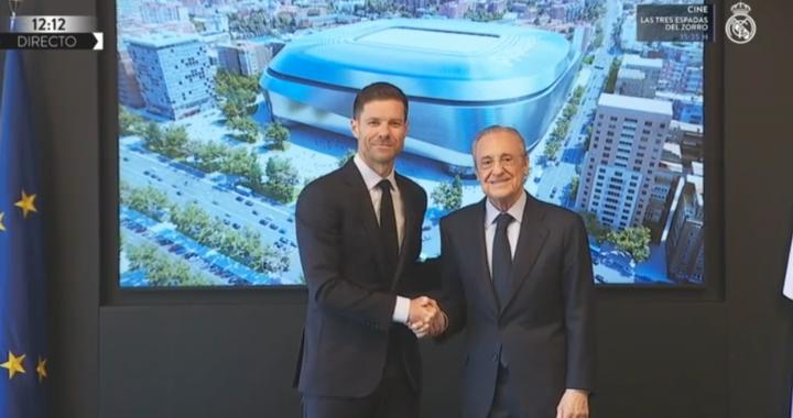 阿隆索正式上任皇马主帅，弗洛伦蒂诺：亲爱的哈维，欢迎回家