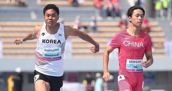 “韩版苏炳添”成韩媒头牌巨星 曾出演《太阳的后裔》渴望跑进10秒