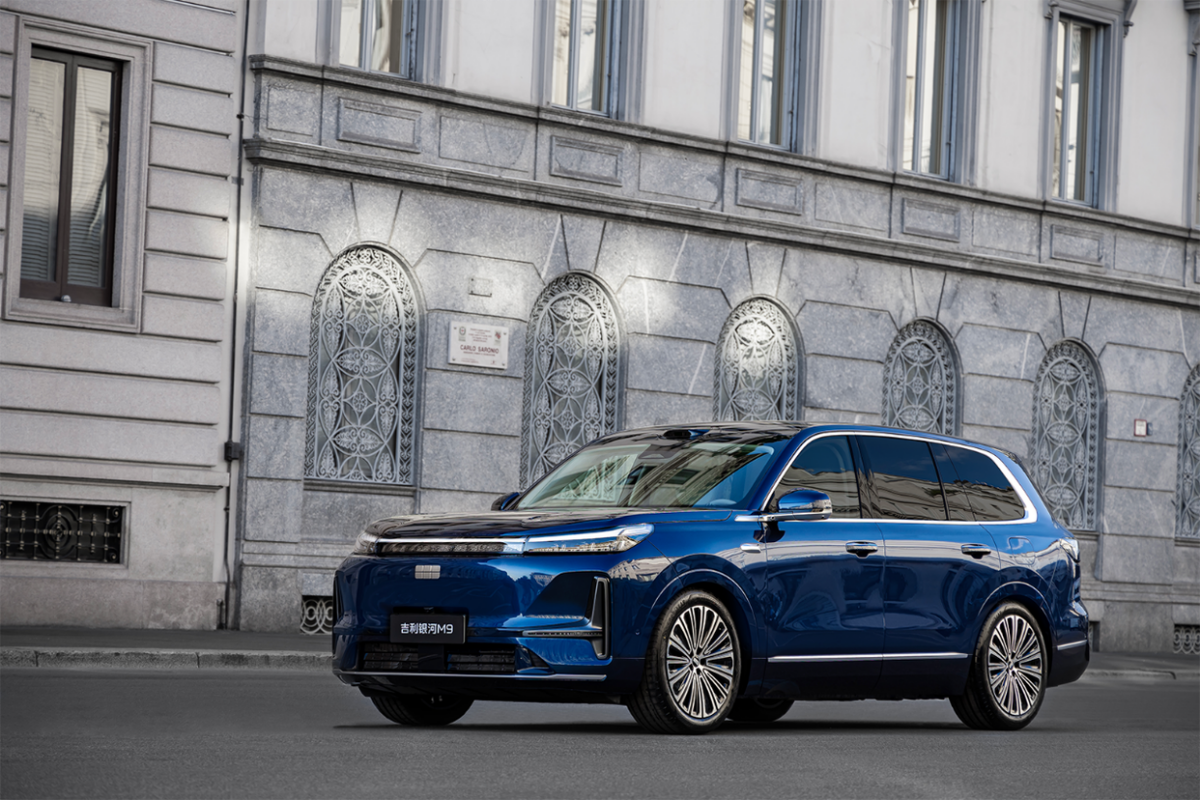 新车看点丨用设计走向海外市场，银河M9意大利迎首秀