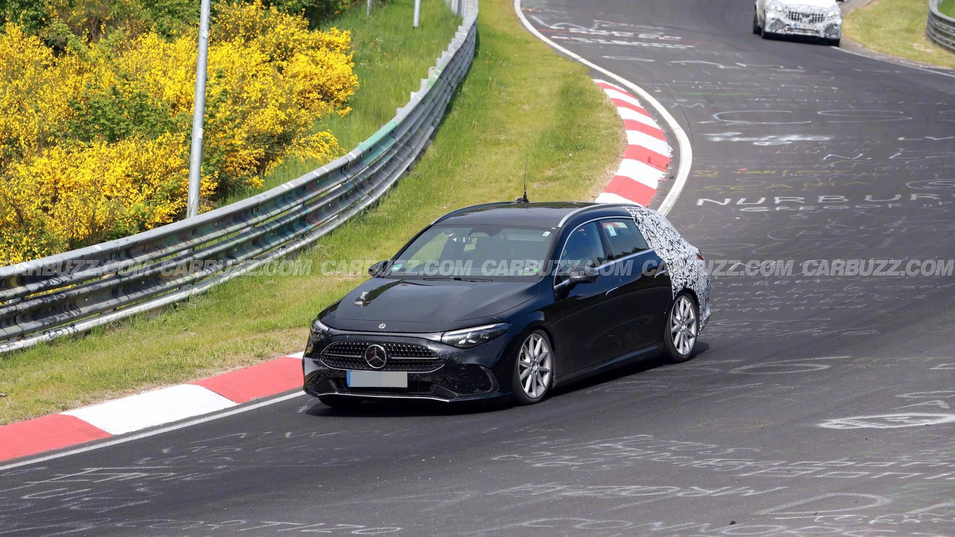 2026 款奔驰CLA猎跑车原型路测图曝光