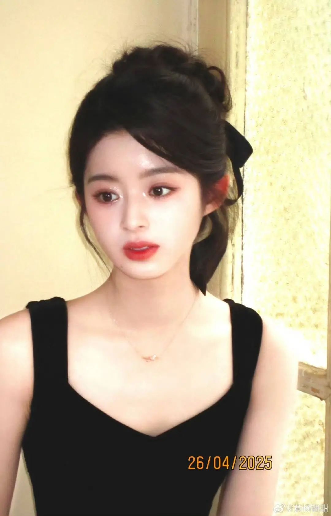 黄杨钿甜 图据黄杨钿甜微博