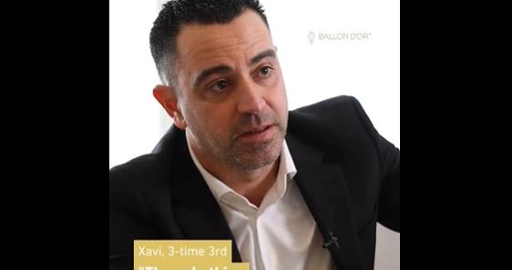 哈维：唯一想要的是金球铜奖，不觉得自己比梅罗或其他金球得主强