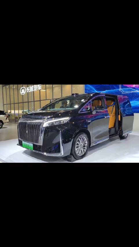 魏牌全新高山MPV亮相大湾区车展，三排空间体验平权