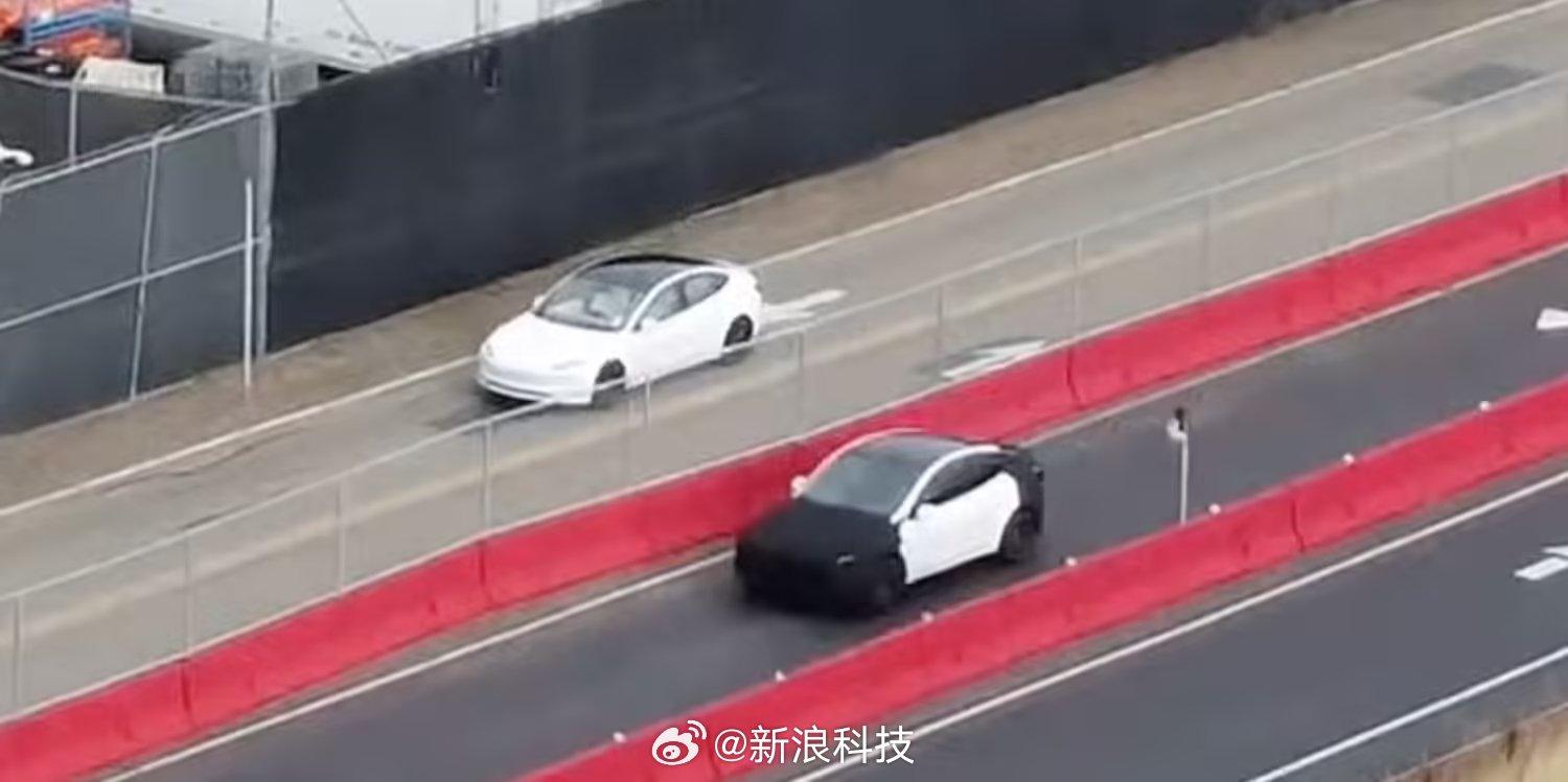 特斯拉原型车曝光特斯拉平价ModelY疑曝光
