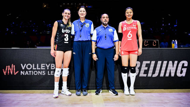 中国女排3比0横扫比利时，赵勇执教首秀告捷