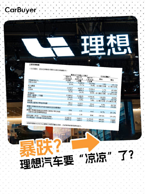 理想汽车暴跌？怎么回事？