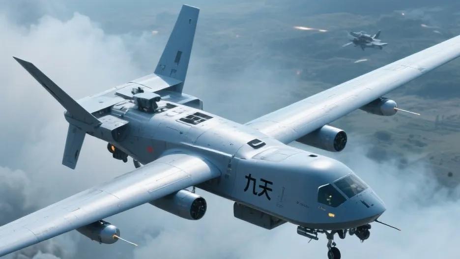 中国“九天”重型无人机首飞:全球首款“空中航母”颠覆未来战争