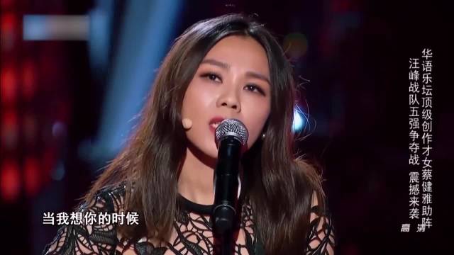 蔡健雅《当我想你的时候》