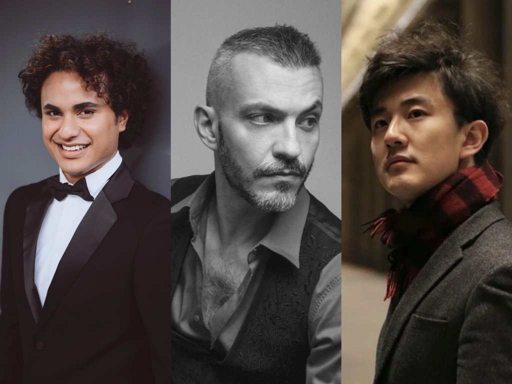 塞缪尔·马里诺（左）、菲利波·米内西亚（中）、李梅里（右）