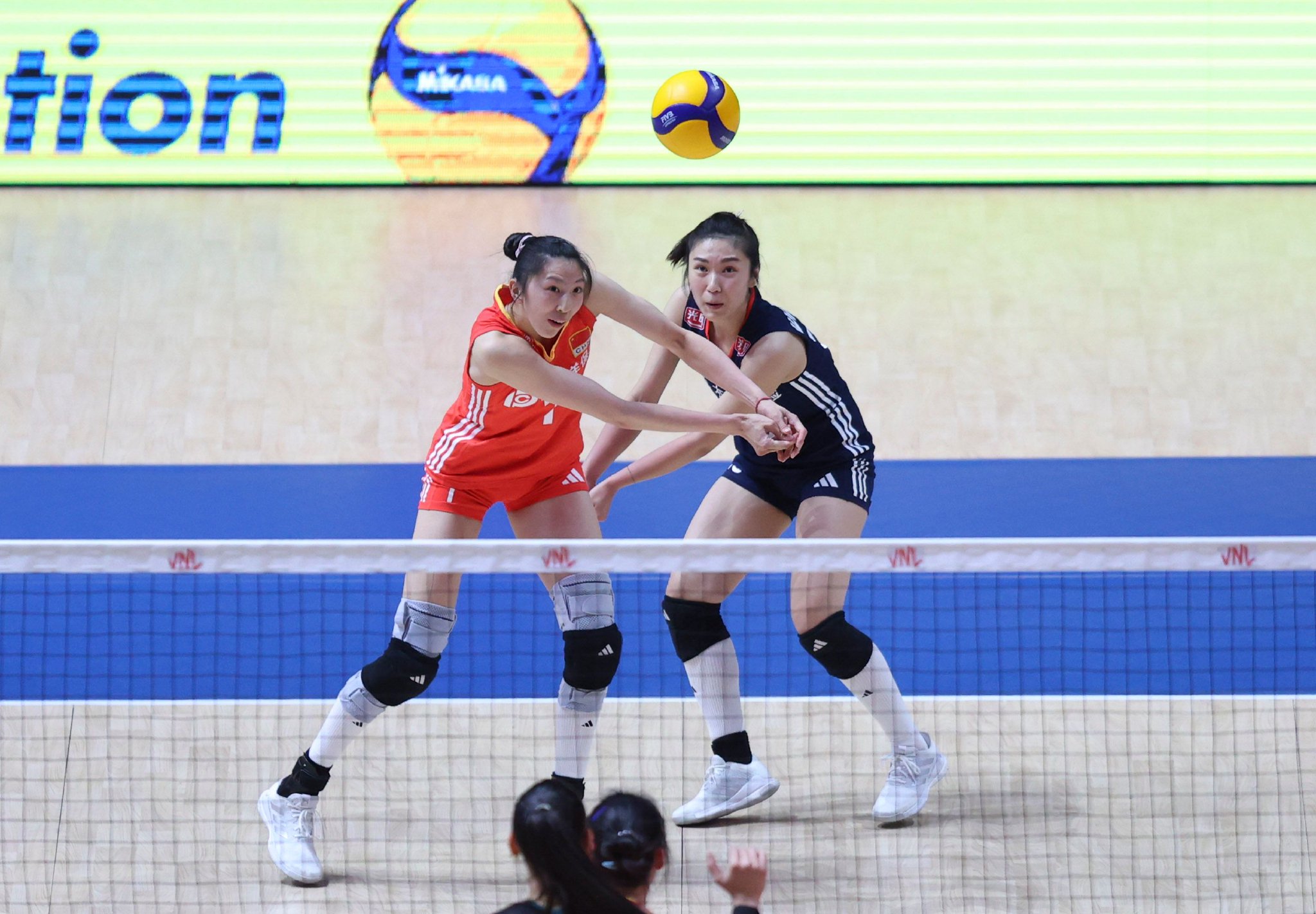 （体育）（18）排球——世界女排联赛（中国北京站）：中国队对阵土耳其队