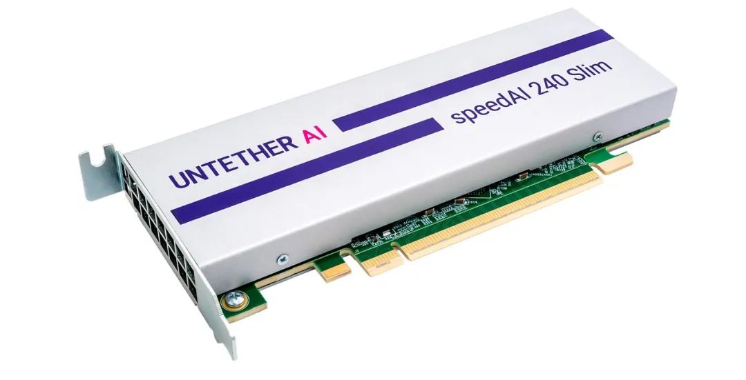 图丨speedAI240 Slim AI 推理加速卡(来源:Untether AI)