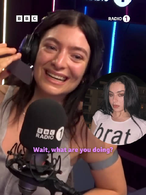 Lorde 在BBC Radio 1电台节目上突然打电话给 Gracie Abrams / Chappell Roan
