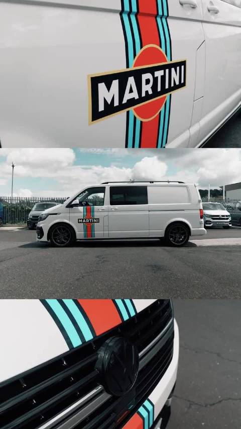 Martini涂装的大众T6.1凯路威