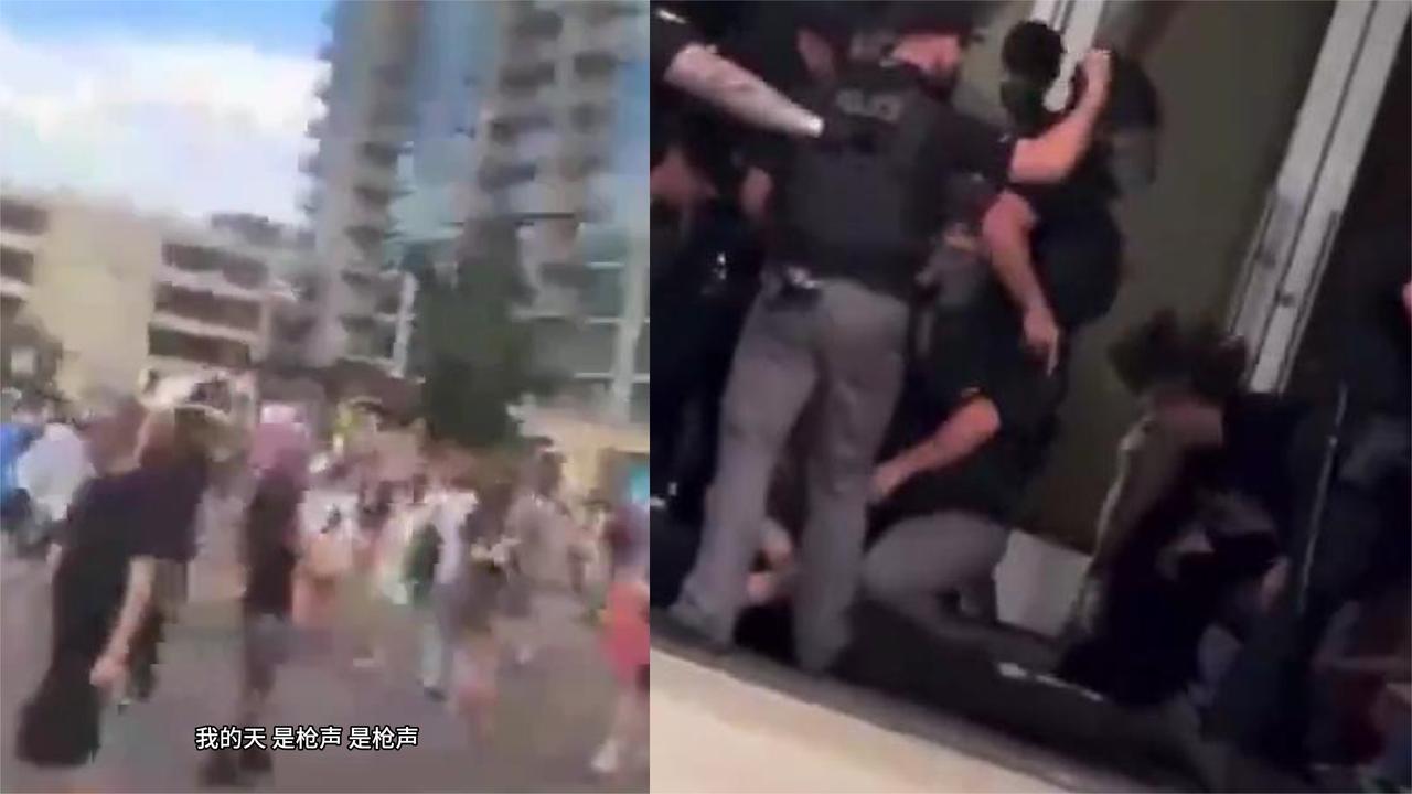 美抗议现场1人遭枪击身亡