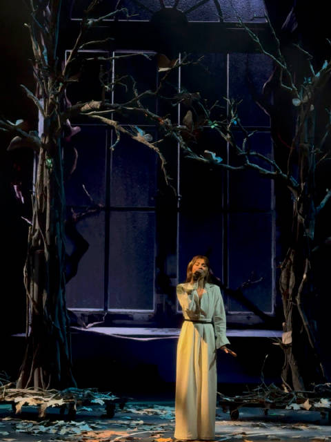 蔡健雅斩获浪潮音乐大赏年度女歌手，现场演绎《芬兰距离》