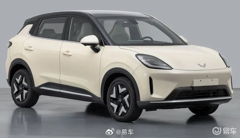 五菱缤果S申报图曝光，纯电动小型SUV动力75kW