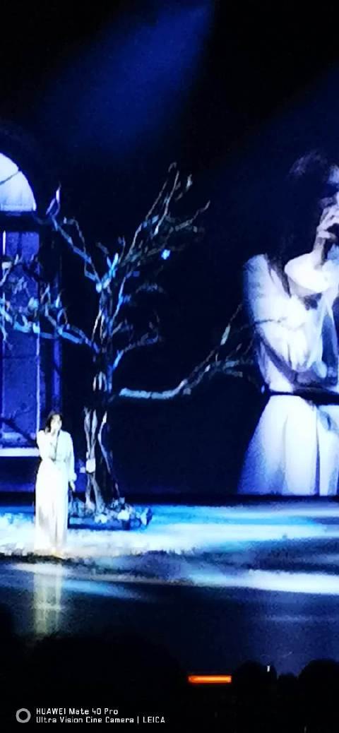 好久没看蔡健雅的现场啦