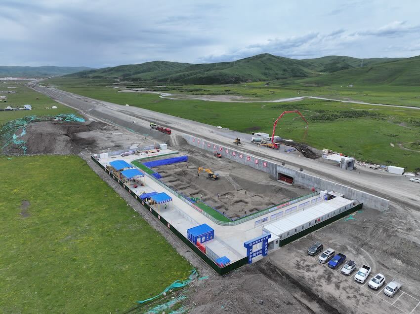 平均海拔超3400米 西成铁路四川段车站全面开建|西宁市|成都市|铁路|四川省|工人_新浪新闻