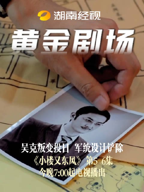 吴克叛变投日，军统设计铲除 小楼又东风 今晚7：00起电视播出严宽宋轶