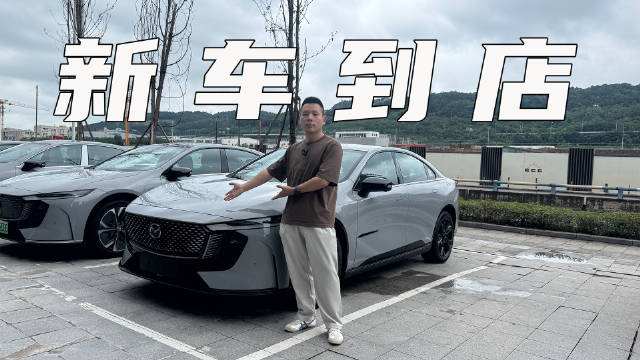 探店长安马自达，EZ-6运动版新车到店，可享6年0息政策