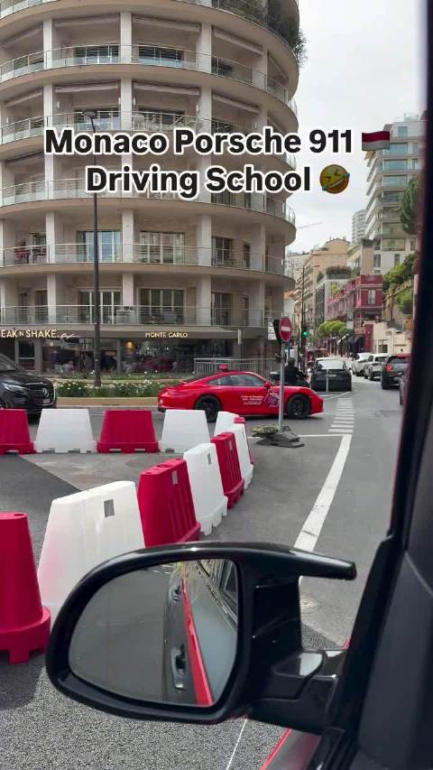 911作教练车，摩纳哥学车的起点这么高？