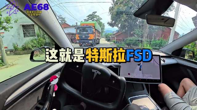 来看看特斯拉和平博主的视频