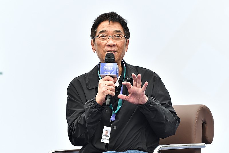 关锦鹏在2024年平遥电影节大师班上