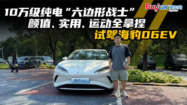 10万级纯电“六边形战士”，颜值、实用、运动全拿捏，试驾海豹06EV