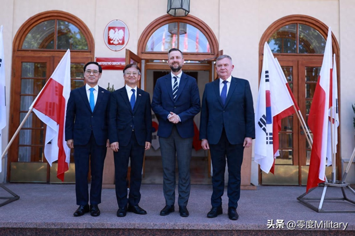 波兰与韩国敲定60亿美元协议，购买180辆K2主战坦克并在本土组装