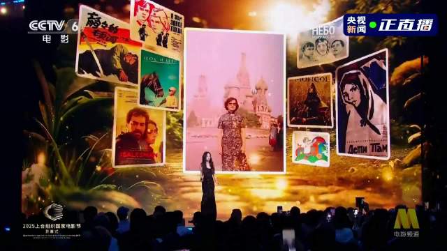 杨幂讲述电影中温情瞬间