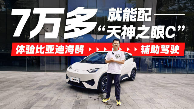 7万多买高阶智驾？比亚迪海鸥降维打击 这些配置太良心！