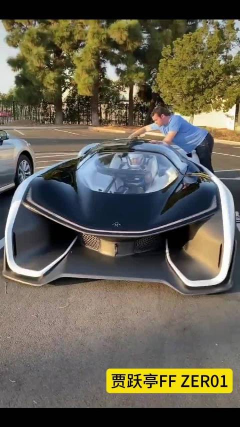 贾跃亭FF公司发布超级跑车ZER01