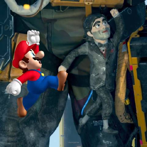 《死亡搁浅2》偶人模仿赵喜娜库里等经典动作