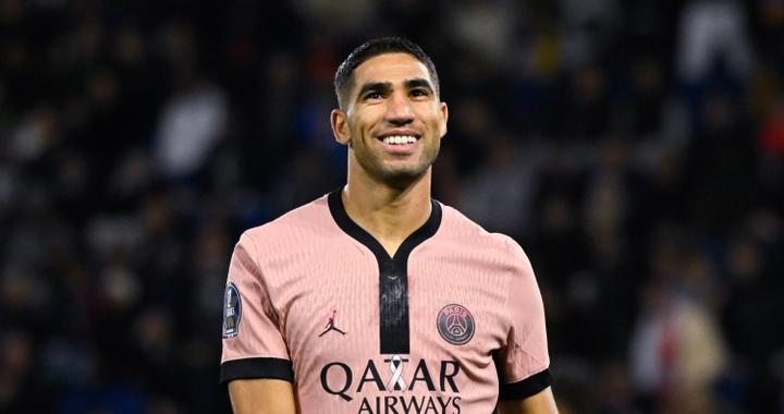 体能教练盛赞阿什拉夫身体：他就像一辆F1赛车，他排我见过的前三