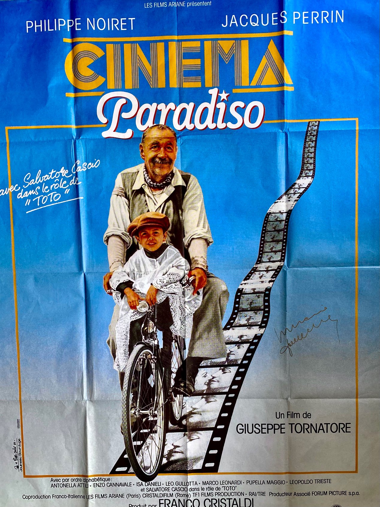 特写｜托纳多雷签名的海报里藏着她的“天堂电影院”