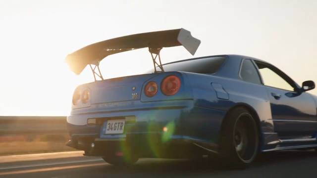 分享一台男生永远无法拒绝的车，日产GTR R34